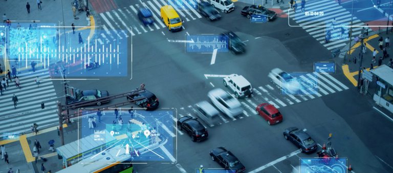 Transportation,And,Technology,Concept.,Its,(intelligent,Transport,Systems).,Mobility,As
