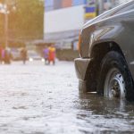 Flood,Water,-,People,Walking,In,The,Rain,On,Flooded